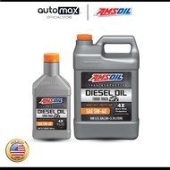 AMSOIL 5W40 Diesel Heavy Duty Fully Synthetic Engine Oil (Available in Quarts and Gallons)