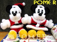☆POMER☆日本東京迪士尼樂園 早期稀有 絕版正品 米奇 米妮 聖誕節 娃娃玩偶 對偶 安全別針 復古造型 收藏 禮物