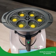 Straw Straw gadgets for home use, four-compartment egg steamer,