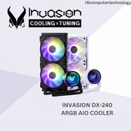 INVASION DX-240 ARGB AIO LIQUID COOLER - 240MM CPU LIQUID HEATSINK FAN