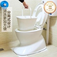 馬桶可移動座便器孕婦病人室內廁所兩用可攜式塑料坐便椅