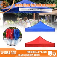 tenda lipat 3x3 full set/tenda lipat 3x3 full set murah/tenda lipat buat dagang/tenda lipat untuk ju