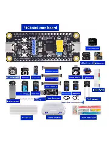 STM32 Development Board Starter Kit Advanced Kit STM32F103C8T6 Minimum ARM System Board Introductory