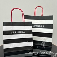 ‍ ️ White And Black Sephora Paper Bag Red Ears