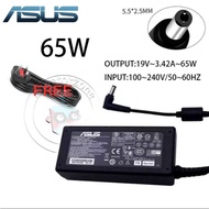 Original ASUS 65W 19V3.42A 5.5x2.5mm Charger for X42J X455 X501 A53 TUF F15 FX500/705 Vivobook X500/