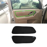 For Ford Escape 2001 2002 2003 2004 2005 2006 2007 Microfiber Leather Car Interior 2pcs Front Door Panel Armrest Cover T