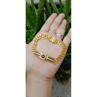 7 gram Plated Dragon Side Light Gold Bracelet