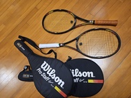 Wilson Pro Staff Classic Tennis Racket 6.1 95 Graphite Kevlar 網球拍 跟原裝拍套