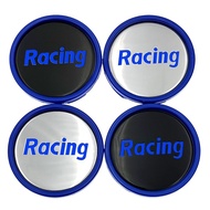 CarDIY 4PCS 58mm Racing Enkei Wheel Cap Rpo-1 15”,16”,17” Sport Rim Center Hub Caps Cover