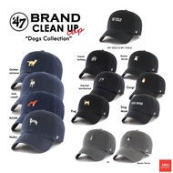 [Hot] 47 BRAND CLEAN UP Cap-Dogs Collection Popular Baseball Cap