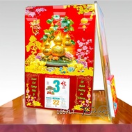 Lịch Tết Nguyên Đán 2026 tráng gương treo tường – Lịch ngựa vàng Lịch Tài Lộc phần 16