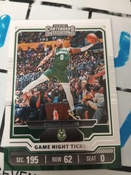 Damian Lillard Panini Contenders card