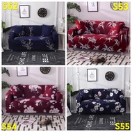 1/2/3/4 Seater L shape Sofa cover Elegant Free pillow case