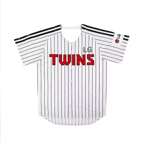 Summer Spring 2025 New Arrive Style LG Twins Replica Baseball Jersey Man Women Casual Sport Shirt Co