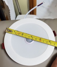 (睇片 Watch Video) 5寸半 (14cm) 12W 超輕智能 LED 紅外線人體感應嵌入式假天花一體筒燈 5.5” (14cm) 12W Super Light Weight Smart 