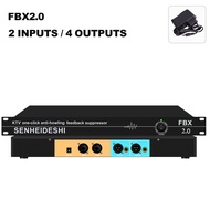 SENHEIDESHI FBX2.0 / FBX4.0 / FBX6.0 Auto feedback ป้องกันการหอนของไมค์ได้ เครื่องขยายเสียงคาราโอเกะ