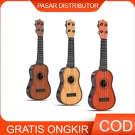 Baby Musical Brown UKULELE GUITAR Children's Toy Children's Musical Guitar Toy