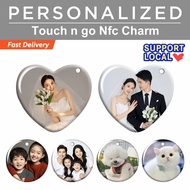 Enhanced Touch N Go NFC Card Personalised NFC Touch 'n Go Charm Customised gifts (Exp: May 2030)