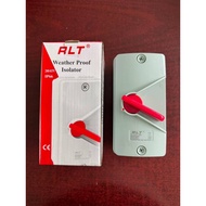 RLT Weatherproof Isolator Switches 20A / 35A/ 63A 440V 3 POLE ISOLATOR IP66