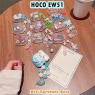 【imamura】For HOCO EW51 Casing Case Soft Silicone Earphone Case DIY Cartoon Innovative