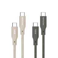 【TOTOLINK】60W Type-C to C PD3.0快充傳輸線 充電線_共兩色 2M(台灣製造/安卓 iPhone 15後適用 / 柔軟編織/USB-C)