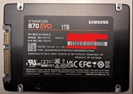 Samsung SSD 870 EVO 1TB SATA III 2.5" SSD Samsung SSD 870 EVO 1TB SATA III 2.5 吋固態硬碟 This drive’s au