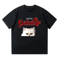Katseye Gabriela 2025 New T Shirt Cotton Hip Hop Short Sleeve Kpop Women Men Streetwear High Quality