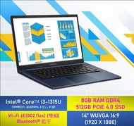 華碩 - ASUS Vivobook 14 (X1404, 13th Gen Intel) X1404VA-QB3011W
