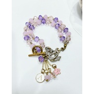 Al-Nadwa Tasbih Bracelet - 33 Crystal Tasbih Beads - Unique Tasbih - Beautiful Tasbih