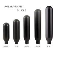 HPA M18*1.5 300BAR 4500PSI Scuba 0.22L/0.3L/0.35L/0.45L/0.5L Air Tank Soda Water CO2 Gas Cylinder St