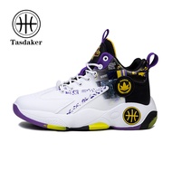 Tasdaker Men's Basketball Shoes Kobe Mamba Heightening Hiking Sneakers Fashion Shock Absorbing High Top Tennis Sneakers