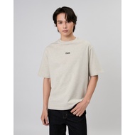 AMR DE SAISON (AIMER)-Mini Logo French Terry T-Shirt Oversized With Screen Print Small