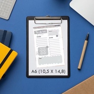 TO DO LIST PLANNER NOTEBOOK NOTES A6/ DIARY PLANNER A6/NOTEPAD/CATAL