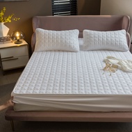 High-Quality Quilted Mattress Cover Solid Color Mattress Cover Protector Bedding Sheets Quilted Custom Size Mattress Pad