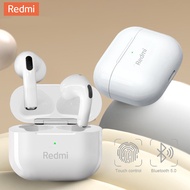 ♥ SFREE Shipping ♥ Xiaomi Redmi Bluetooth Earphones Wireless Earbuds With Charging Case Built-in Microphone Waterproof Earphone Mobile Phone Universal
