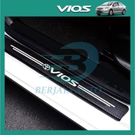 Toyota Vios (2nd Gen) Door Step Sticker Protector Fit 2007 - 2012 XP90 NCP93 Belta Dugong Berjaya Au