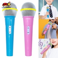 LAHOMIA Microphone Prop Fun Stage Mic Microphone Model Party Toy Realistic Kids Microphone Toy Fake 