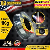 [1KG] [ALUMINUM] BUILDMATE 1.0MM Powerhouse Welding Wire Argas Shielding Mig Flux Cored ER5356 PWTA