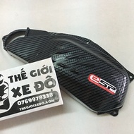 Ốp pô e Air Blade 150 125 cc carbon - phụ kiện trang trí ốp bầu lọc gió cacbon xe AB 2020 - 2021 - 2