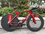 紅色 S 碼 JAVA VITTORIA AIR 維多利亞 SHIMANO 電變24速 碳纖維公路車 送水架前後蛙燈