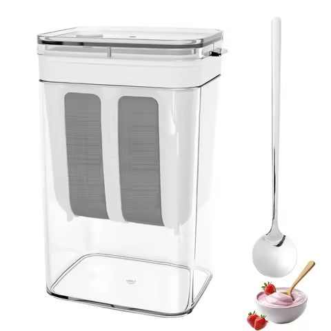37/61Oz Yogurt Strainer Separator Large Greek Yogurt Maker Strainer Versatile Yogurt Whey Separator 