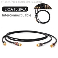 【CW】✾❆♦  Hi-Fi Audio 2rca to Interconnect Cable High-performance Stereo Male