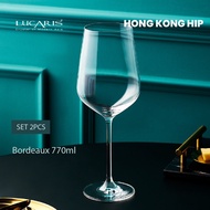 Lucaris Hong Kong Hip Bordeaux / Gelas Wine Kristal