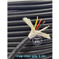 High quality 4-core folding signal wire, 4-core control wire, NO MESH signal power cable