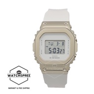 Casio G-Shock Square Design GM-S5600 Lineup for Ladies' White Resin Band Watch GMS5600G-7D GM-S5600G-7D GM-S5600G-7
