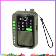 C90 Mini Pocket FM Radio Digital Radios Receiver Wireless  MP3 Speaker with LED Display Recording Sl