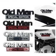 【CAMILLES】3D Metal Emblem 3D Raised Design Weather Resistant Metal Automotive Decal【Ready Stock】