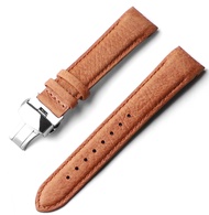 สายนาฬิกาหนังย้อนยุคปลายโค้ง20มม. สำหรับ Rolex SubmarinerDaytonaGMT-MasterYacht-MasterExplorer I นาฬ