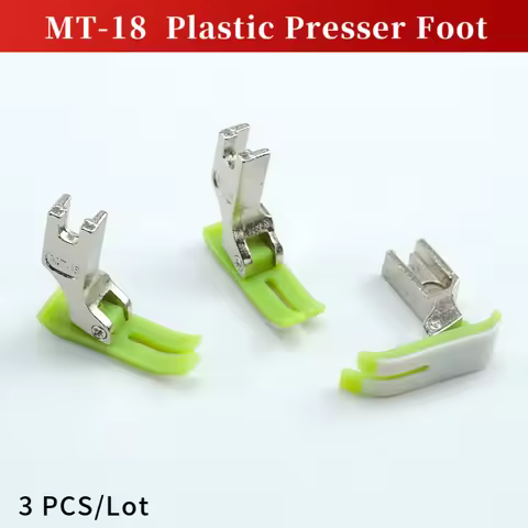 3 PCS MT-18 Presser Foot Fit All Industrial Lockstitch Sewing Machine Accessories For JUKI BROTHER S
