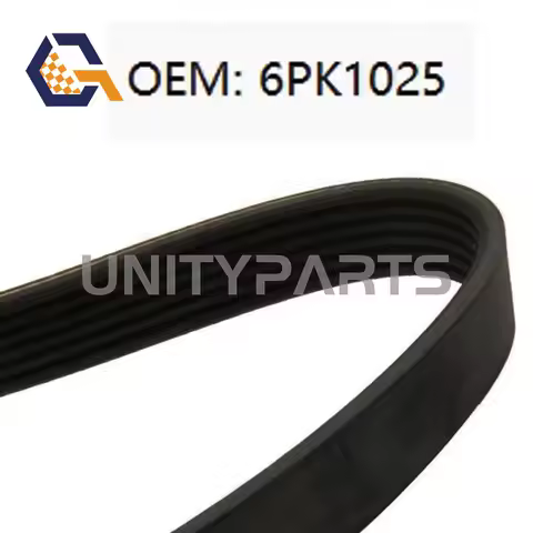 V-Ribbed Drive Belt 6 PK 1025 For AUDI A1 A3 A4 A5 A6 VW GOLF TOURAN PASSAT CADDY SEAT LEON SKODA OC